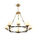 Loft Industry Modern - Cross Triangle Chandelier